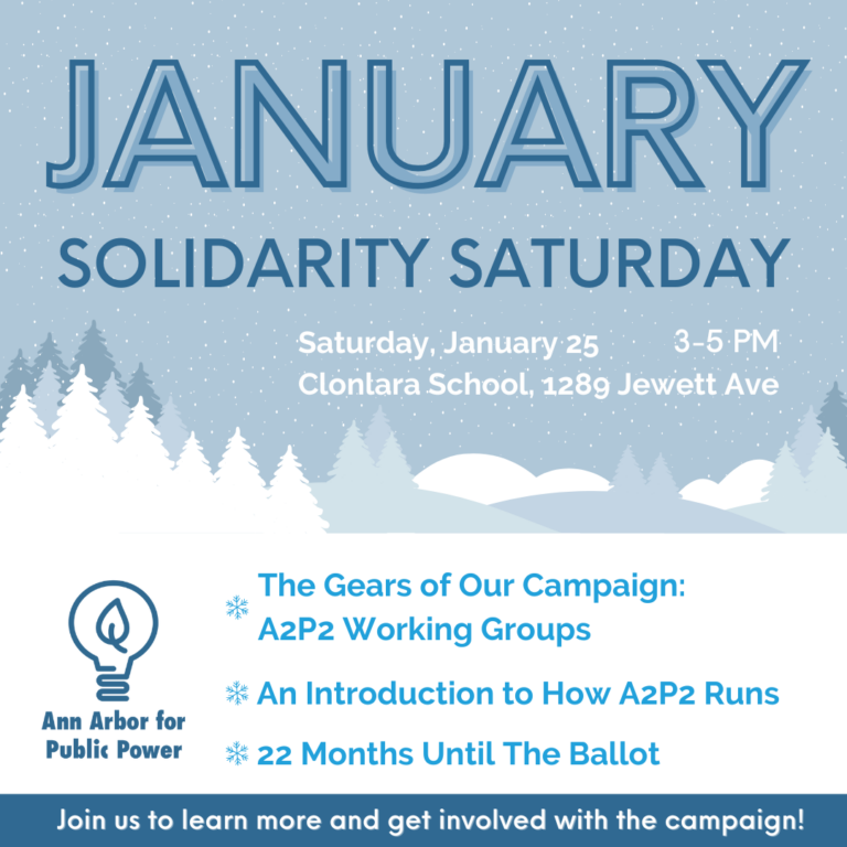 January ’25 Solidarity Saturday